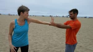 Martial Arts on Santa Monica Beach