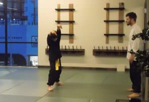 Wushu Double Kolkin in Kung Fu form