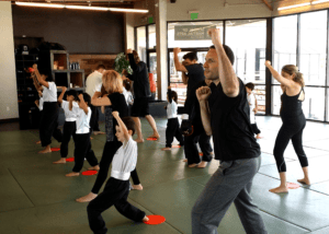 kids and parents' martial arts classes chudon block