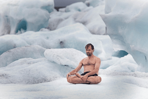 Wim Hof embracing discomfort