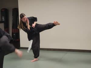 Kung Fu Side Kick practice mind ruts