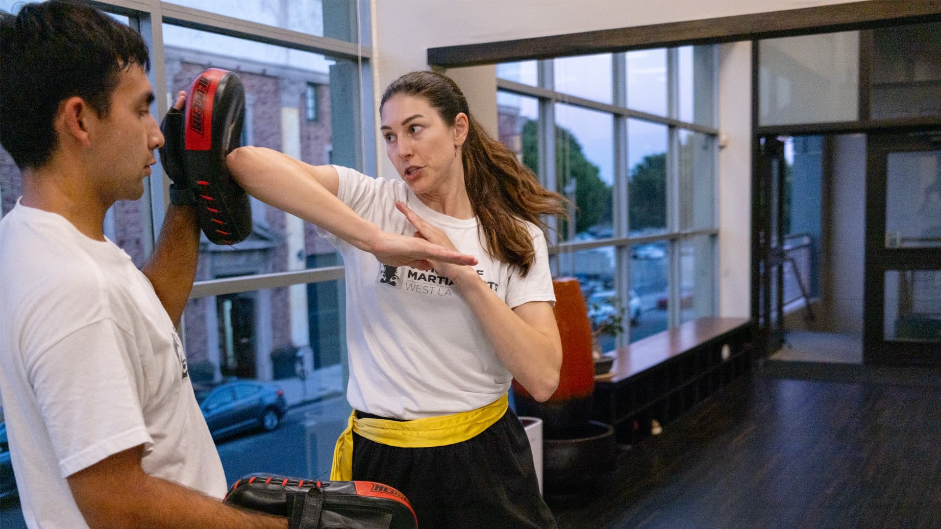 Adult dojo mitt elbow