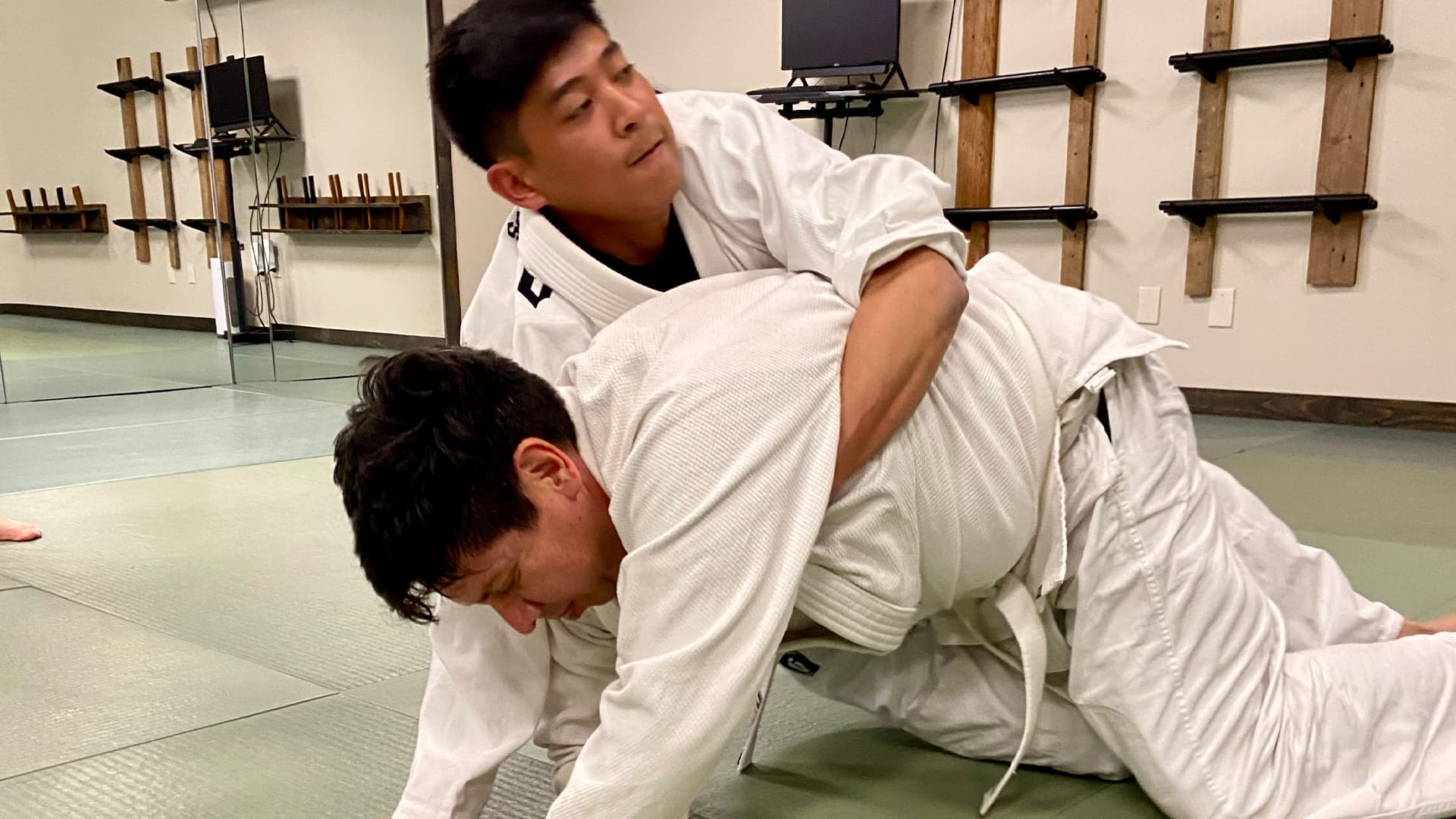 BJJ Taking the back - West LA Martial Arts