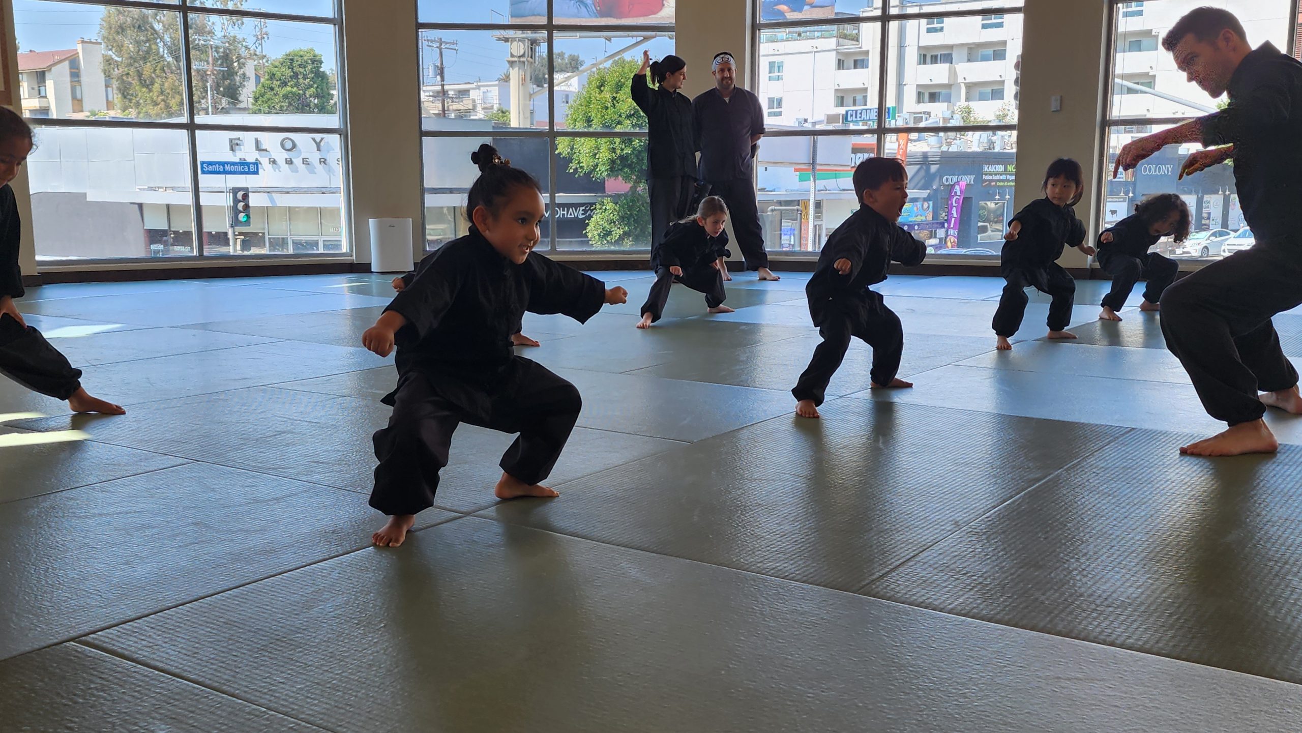 Kids Test Horse Stance Dojo